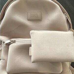 Dagne Dover Cream Minimalist Backpack